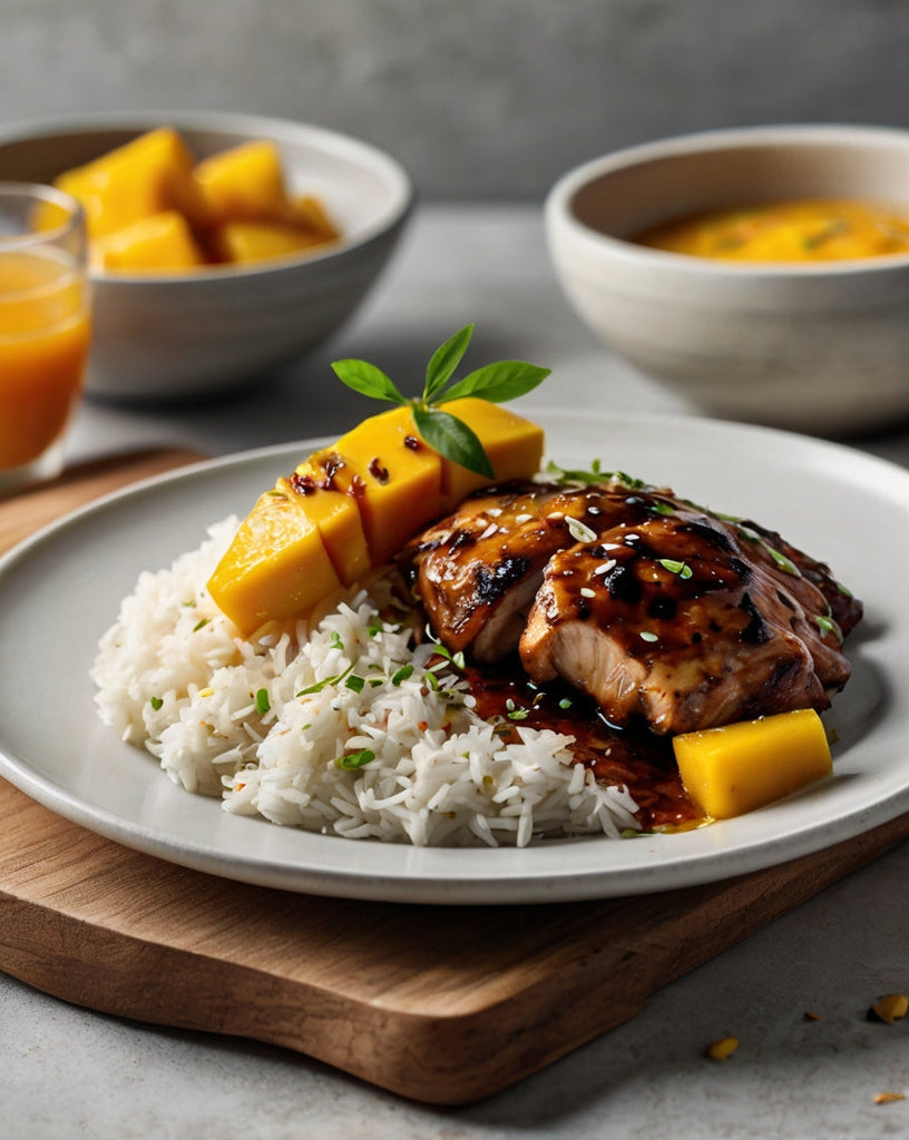 Pollo Jerk con Zumo de Mango – Sabores Caribeños en tu mesa