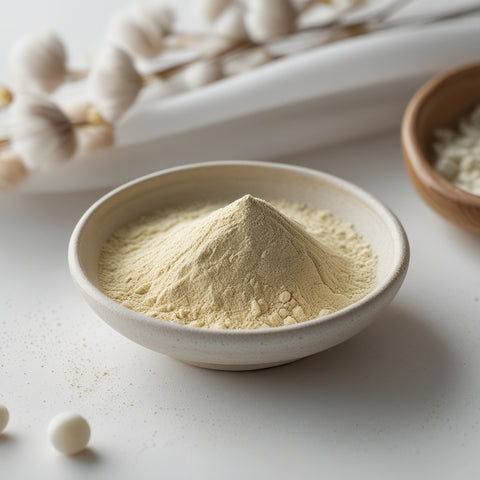Mahleb en polvo 20g de Savourshop, especia mediterránea aromática de cerezo de Santa Lucía, ideal para panes, dulces y postres tradicionales.