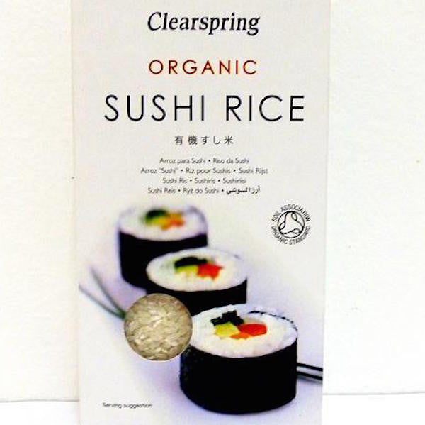 Arroz para sushi 1Kg ecológico Clearspring - savourshop.es