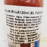 Salsa Roja de Habanero El Yucateco 120ml