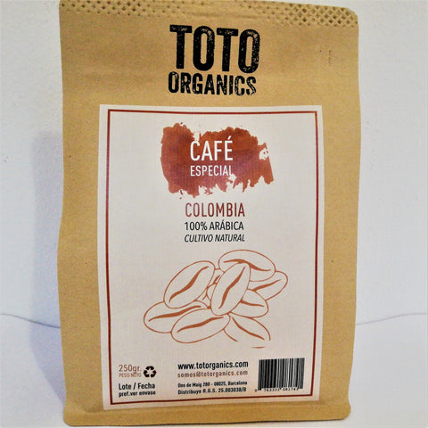 Café Colombia Toto Organics 250g