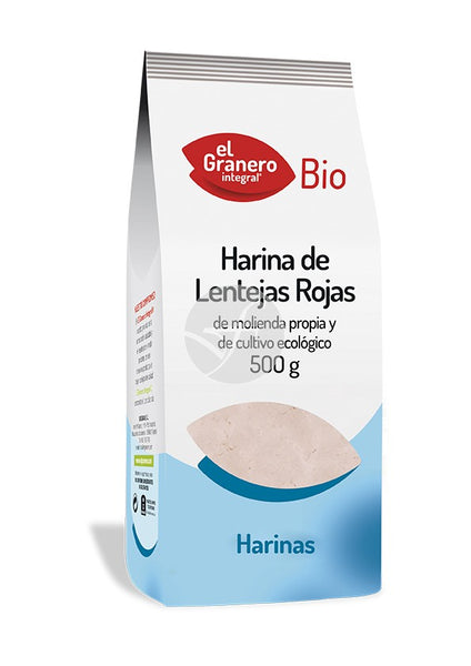 Harina de lentejas ecológica 500g - savourshop.es