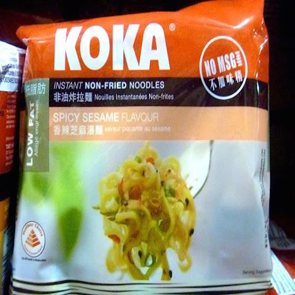 Noodles Koka sésamo picante pack de 5 - savourshop.es