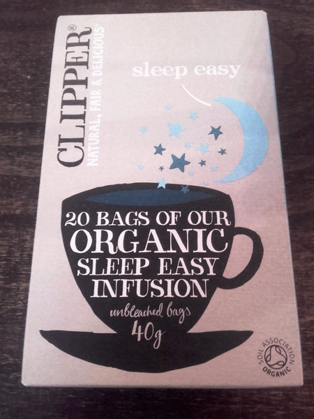 Infusión orgánica Clipper Sleep Easy 20 bolsas - savourshop.es